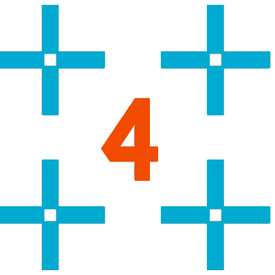 4 point inspection icon